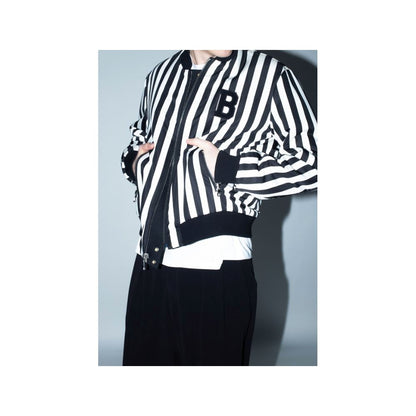 Black Polyamide Men's Reversible Jacket-Balmain-LabelTerrace.com