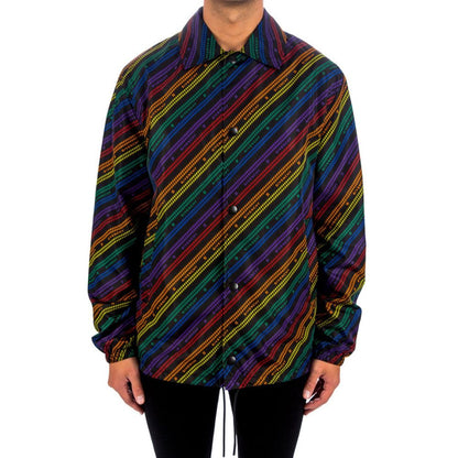 Rainbow Chain Nylon Jacket-Givenchy-LabelTerrace.com