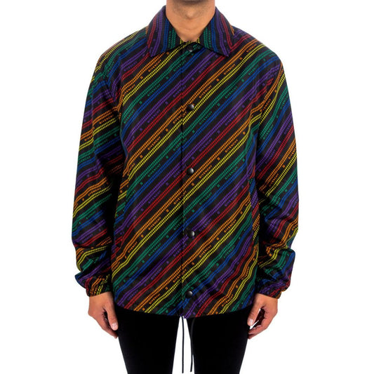 Rainbow Chain Nylon Jacket-Givenchy-LabelTerrace.com