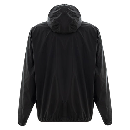 Black Polyamide Shell Jacket-Invicta-LabelTerrace.com