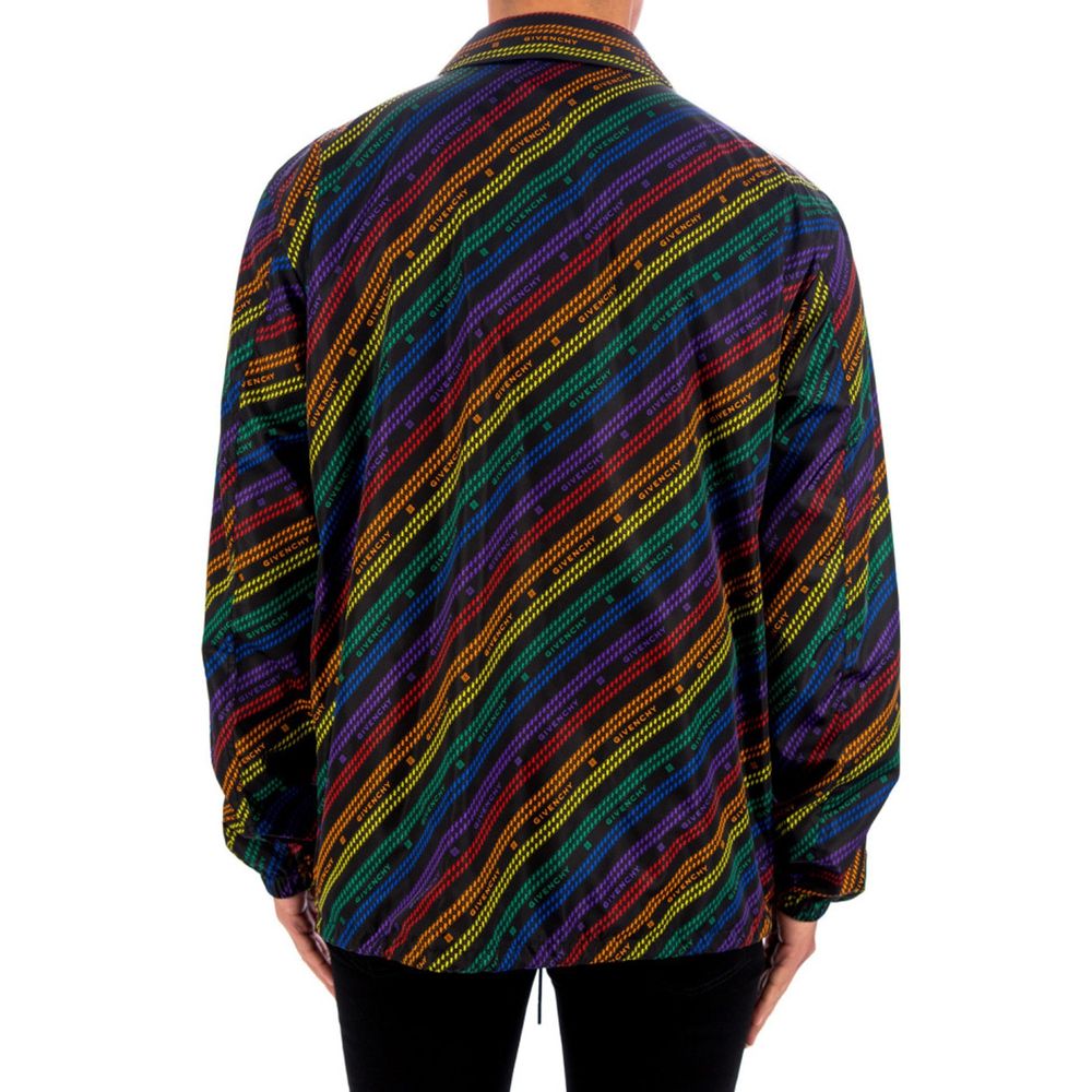 Rainbow Chain Nylon Jacket-Givenchy-LabelTerrace.com