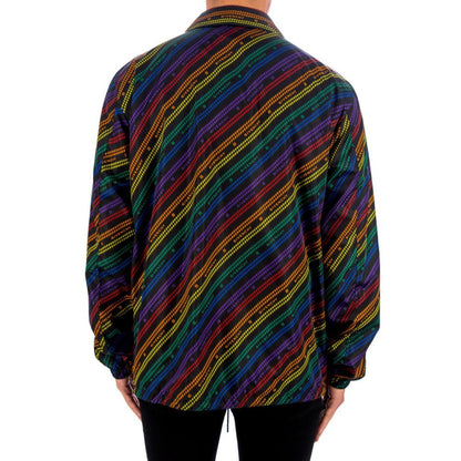 Rainbow Chain Nylon Jacket-Givenchy-LabelTerrace.com