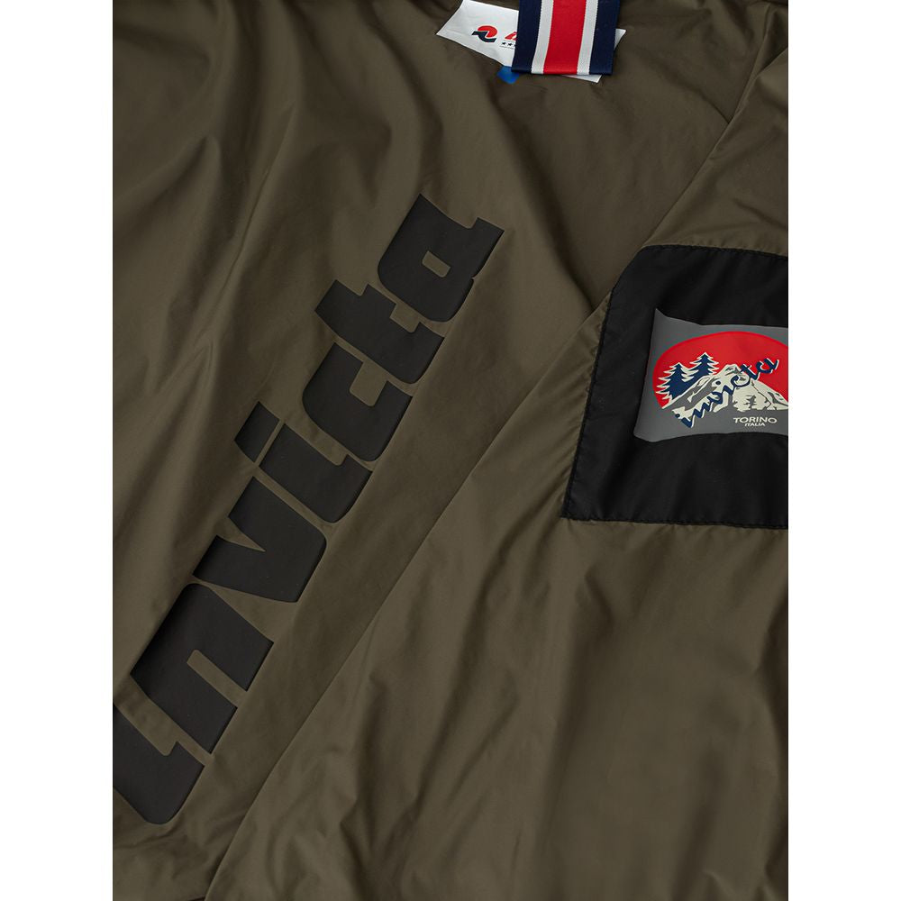 Black Polyamide Shell Jacket-Invicta-LabelTerrace.com