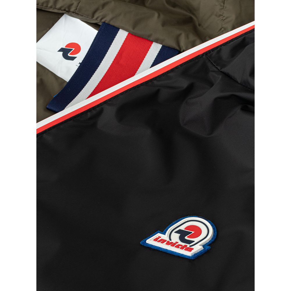 Black Polyamide Shell Jacket-Invicta-LabelTerrace.com
