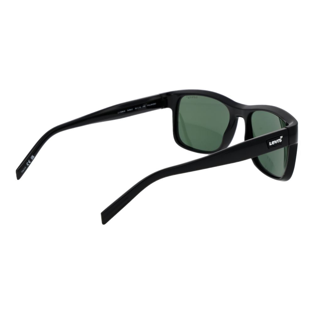 Black Polyamide Sunglasses