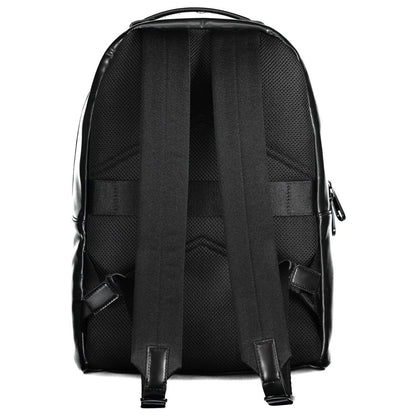 Black Polyester Backpack-Calvin Klein-LabelTerrace.com