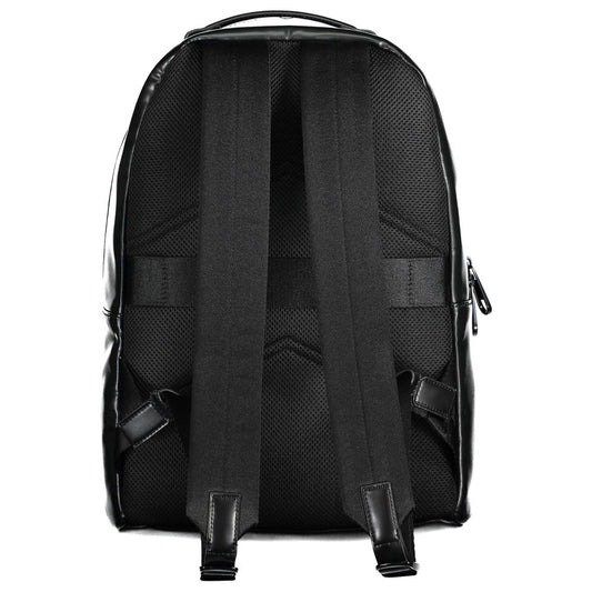 Black Polyester Backpack-Calvin Klein-LabelTerrace.com