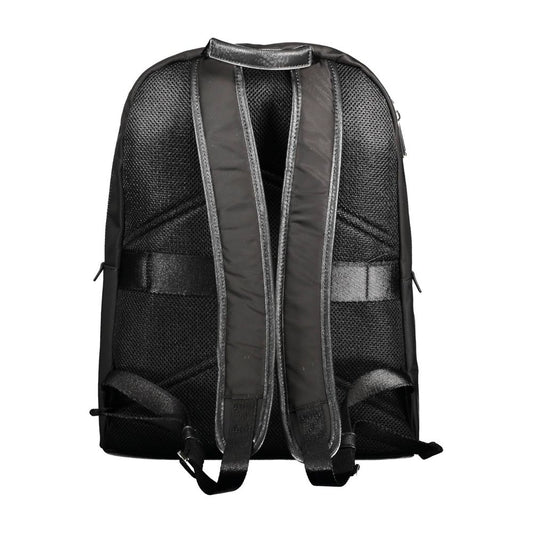 Black Polyester Backpack-Calvin Klein-LabelTerrace.com