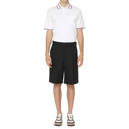 Gabardine Bermuda Shorts-Gucci-LabelTerrace.com