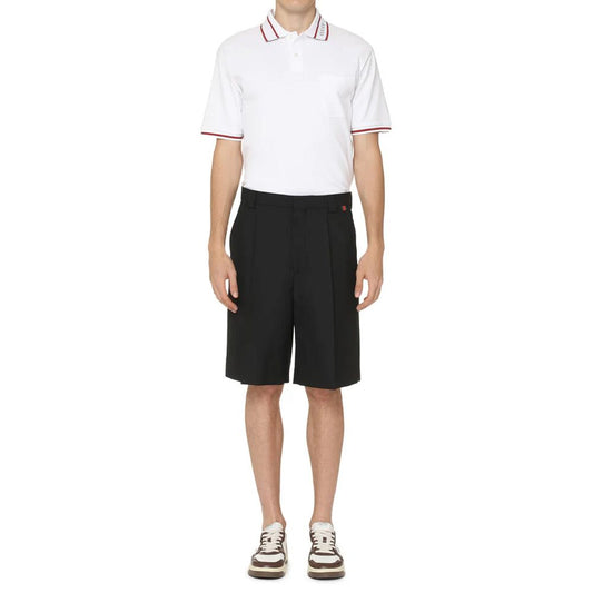 Gabardine Bermuda Shorts-Gucci-LabelTerrace.com