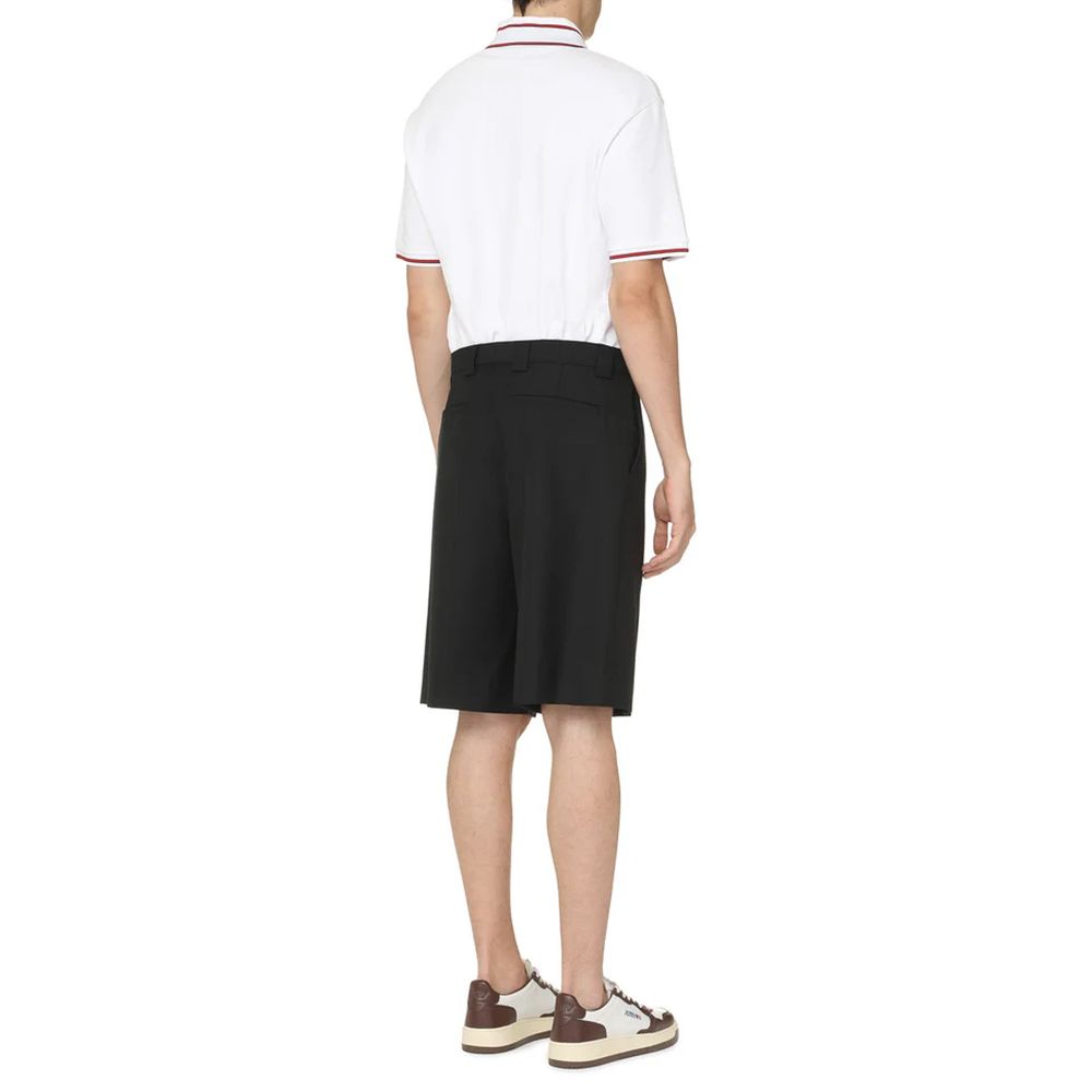 Gabardine Bermuda Shorts-Gucci-LabelTerrace.com