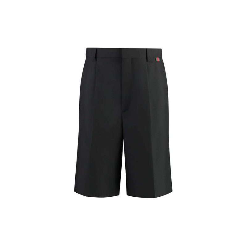 Gabardine Bermuda Shorts-Gucci-LabelTerrace.com