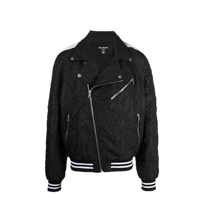 Casual Bomber Jacket-Balmain-LabelTerrace.com