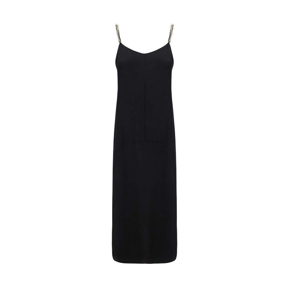 Black Polyester Casual Dress