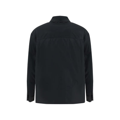 Black Polyester Coat