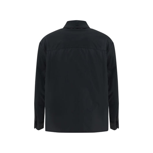 Black Polyester Coat