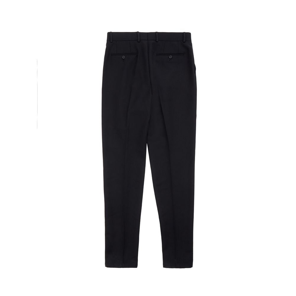 Black Polyester Dress Pants