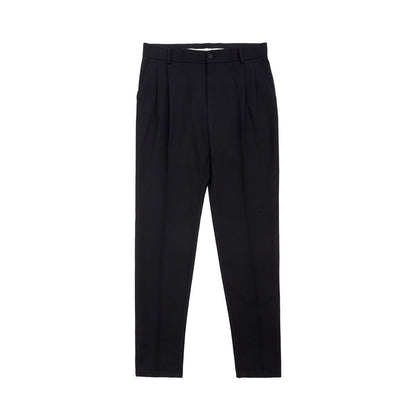 Black Polyester Dress Pants