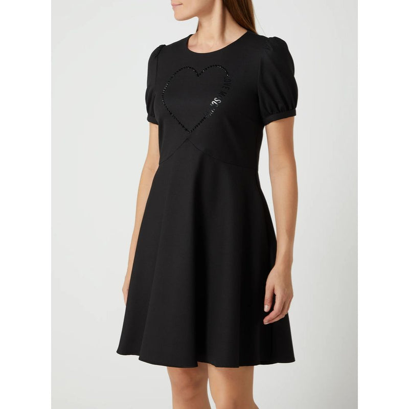 Black Polyester Dress