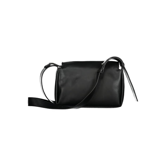 Black Polyester Handbag-Calvin Klein-LabelTerrace.com
