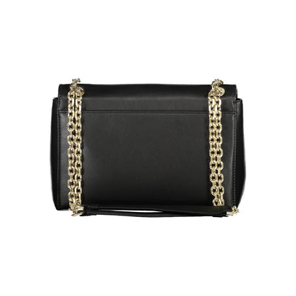 Black Polyester Handbag-Calvin Klein-LabelTerrace.com