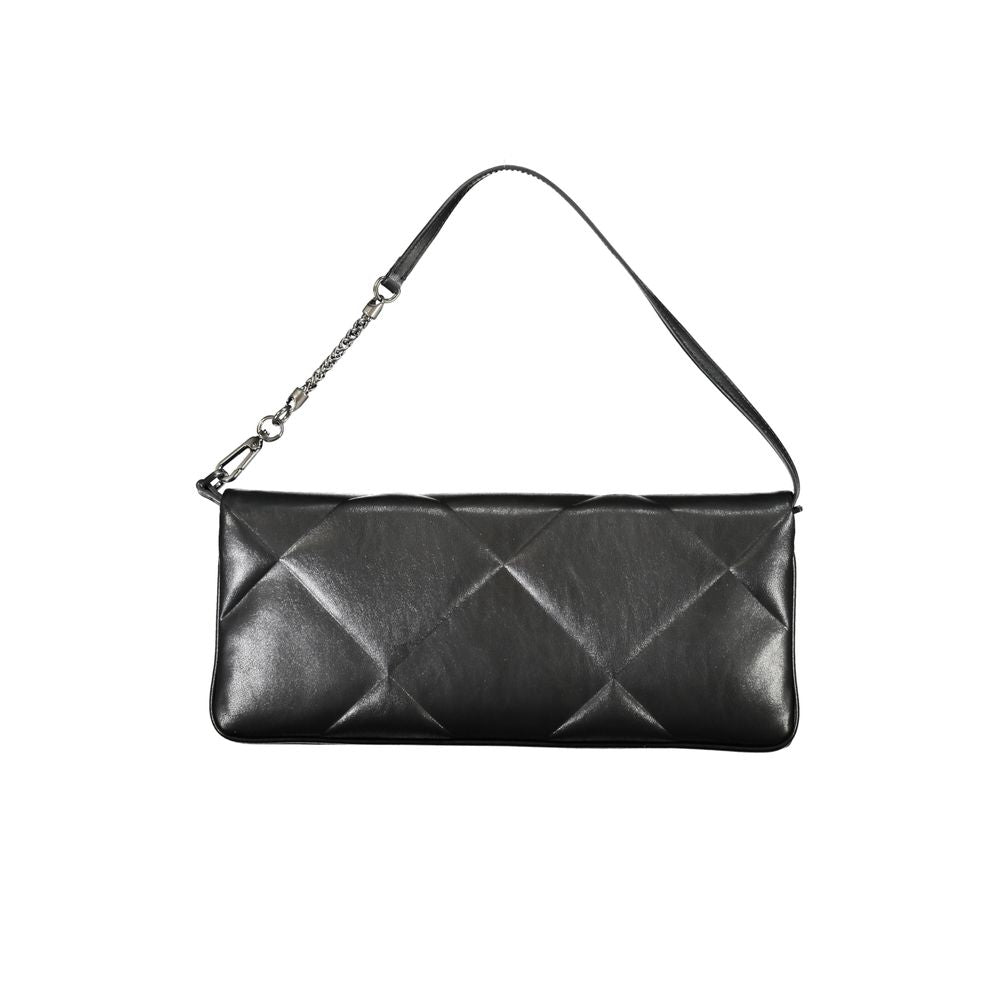 Black Polyester Handbag-Calvin Klein-LabelTerrace.com