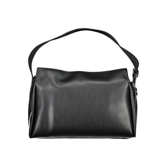 Black Polyester Handbag-Calvin Klein-LabelTerrace.com