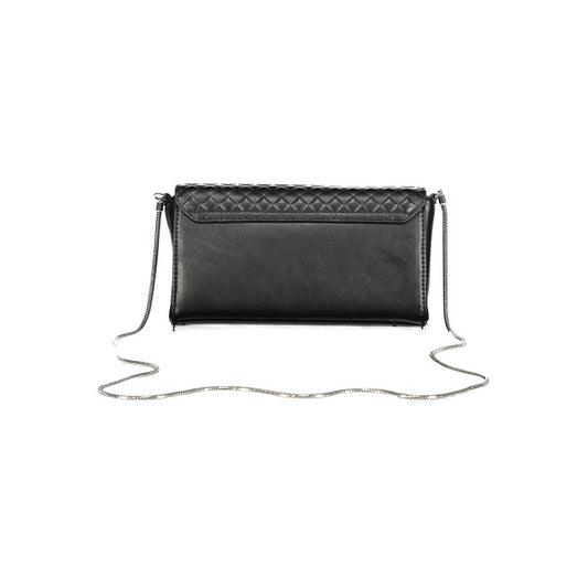 Black Polyester Handbag-Calvin Klein-LabelTerrace.com