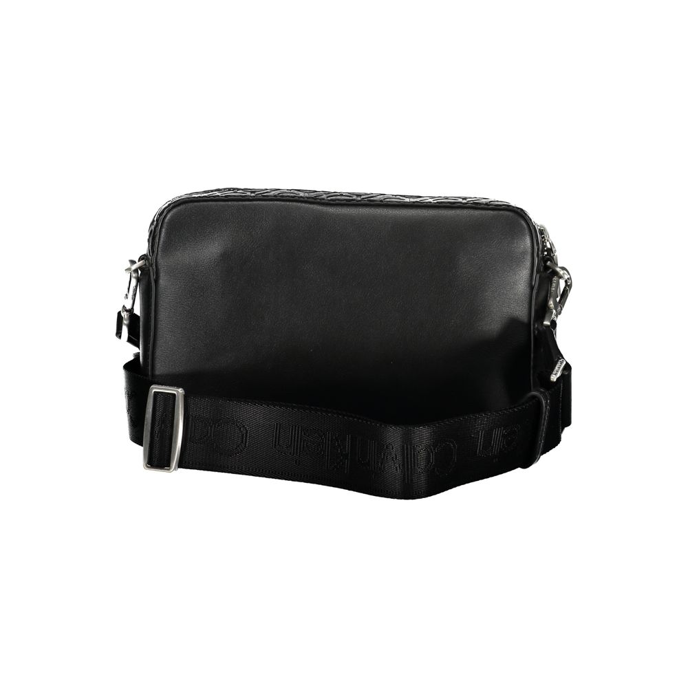 Black Polyester Handbag-Calvin Klein-LabelTerrace.com