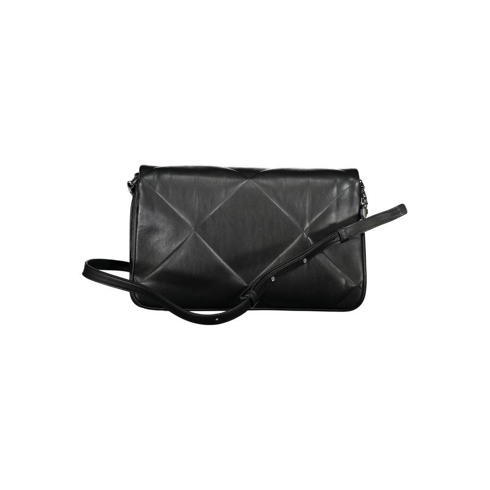 Black Polyester Handbag-Calvin Klein-LabelTerrace.com