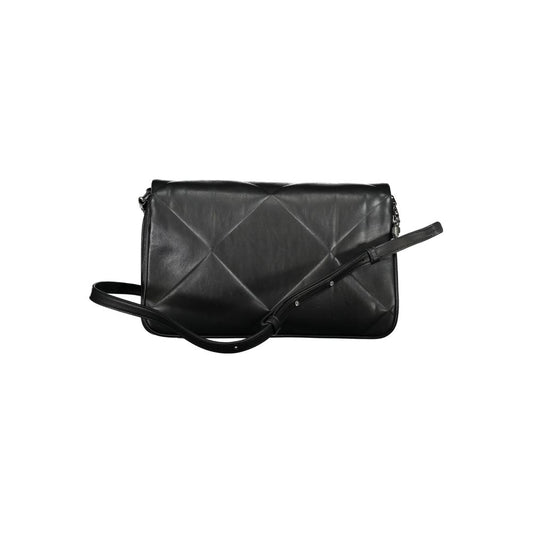 Black Polyester Handbag-Calvin Klein-LabelTerrace.com