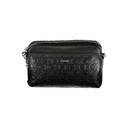 Black Polyester Handbag-Calvin Klein-LabelTerrace.com