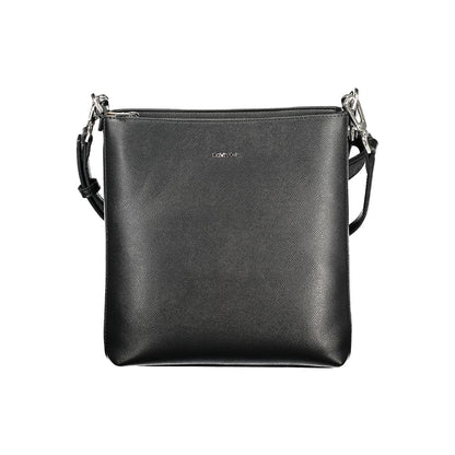 Black Polyester Handbag