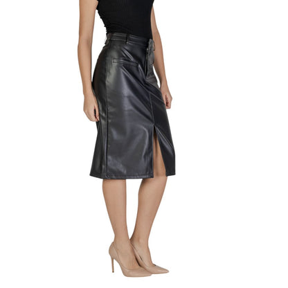 Black Polyester Long