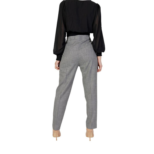 Black Polyester Pant