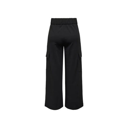 Black Polyester Pant