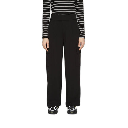 Black Polyester Pant