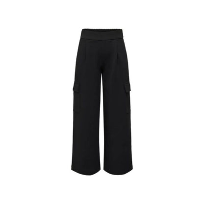 Black Polyester Pant