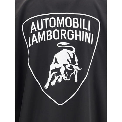 Black Polyester Shell Jacket