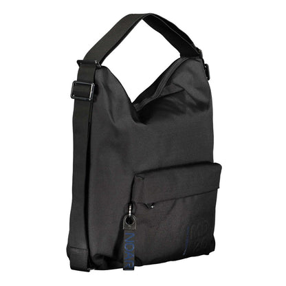 Black Polyester Shoulder bag-Mandarina Duck-LabelTerrace.com