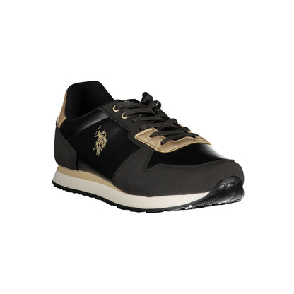 Black Polyester Sneaker-U.S. POLO ASSN.-LabelTerrace.com