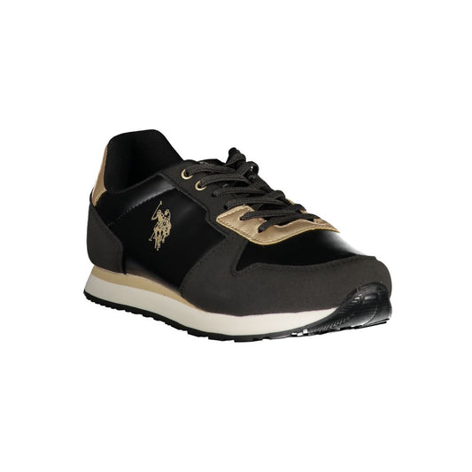 Black Polyester Sneaker-U.S. POLO ASSN.-LabelTerrace.com
