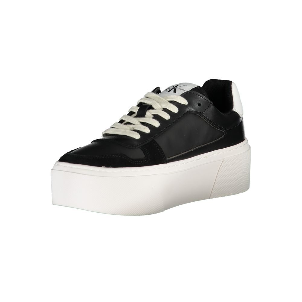 Black Polyester Sneaker-Calvin Klein-LabelTerrace.com
