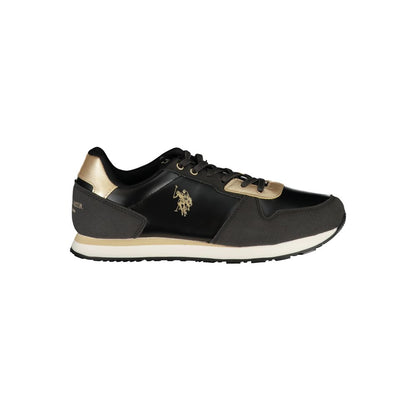 Black Polyester Sneaker-U.S. POLO ASSN.-LabelTerrace.com