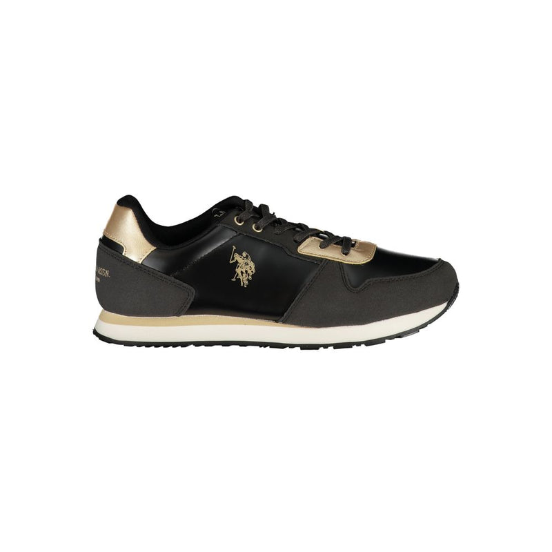 Black Polyester Sneaker-U.S. POLO ASSN.-LabelTerrace.com