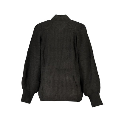 Black Polyester Sweater-Tommy Hilfiger-LabelTerrace.com