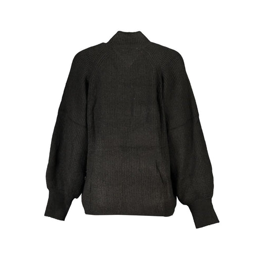 Black Polyester Sweater-Tommy Hilfiger-LabelTerrace.com