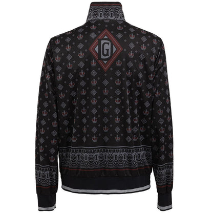 Black Polyester Sweatshirt