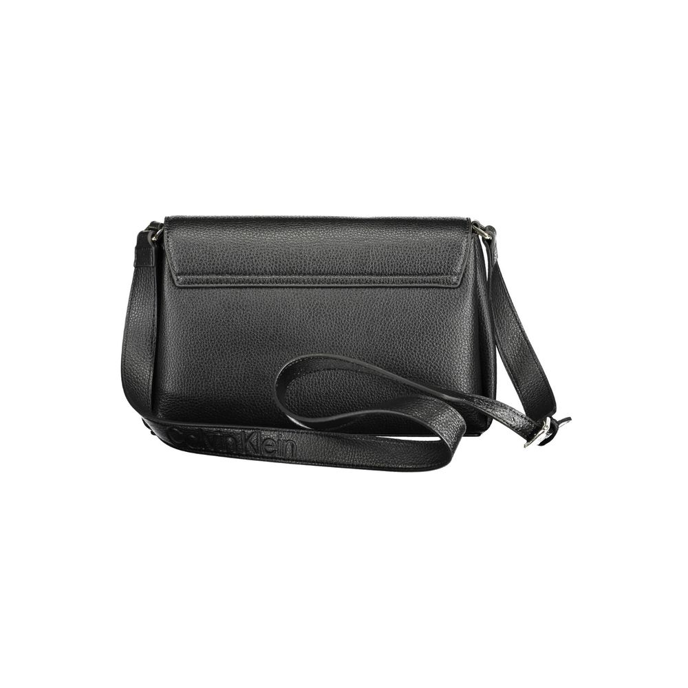 Black Polyester Women Handbag-Calvin Klein-LabelTerrace.com