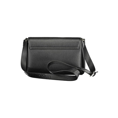 Black Polyester Women Handbag-Calvin Klein-LabelTerrace.com